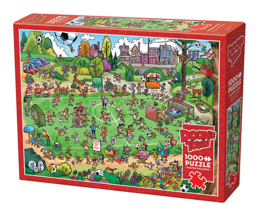 1000Pc Puzzle DoodleTown: Offside Antics
