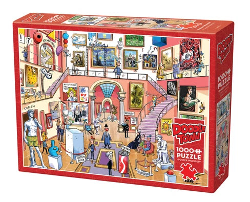 Doodletown: Museum Mischief  1000 Piece