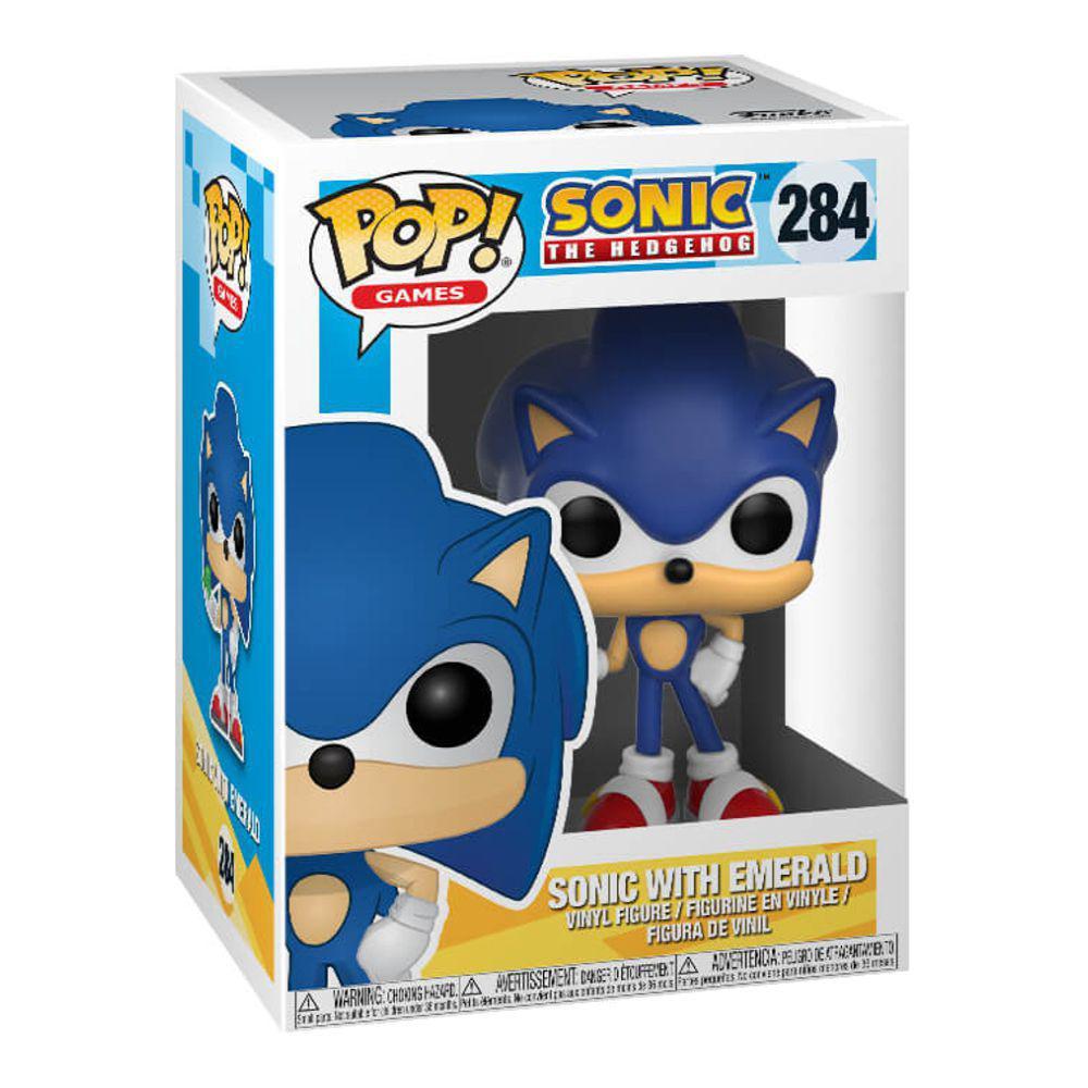 Funko  POP GAMES VG SONIC with Emerald