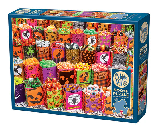 500pc Puzzle Cobble Hill Halloween Treats