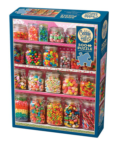 500pc Puzzle Cobble Hill Candy Shelf