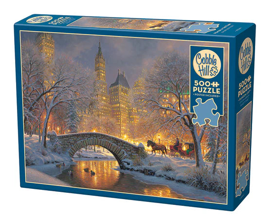 500pc Puzzle Cobble Hill Winter in the Park