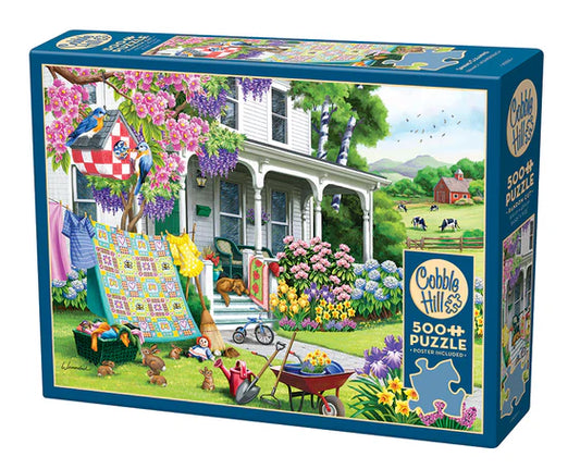 Cobble Hill 500 Piece Spring Cleaning