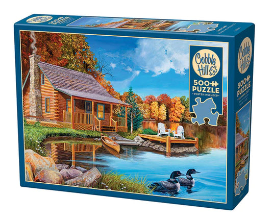500pc Puzzle Cobble Hill Loon Lake