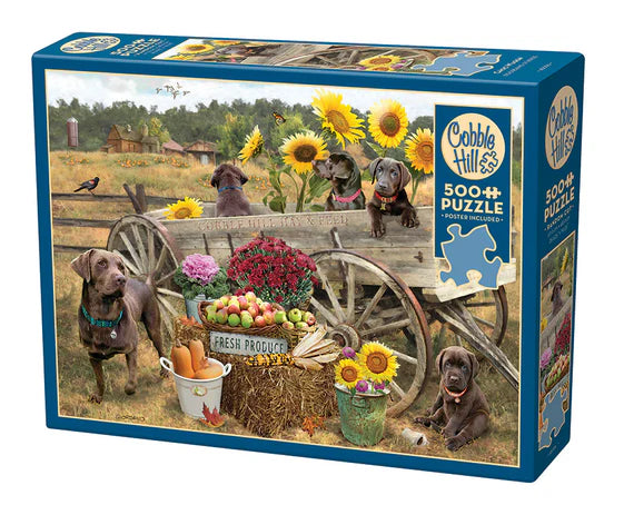 500pc Puzzle Cobble Hill Choc Wagon