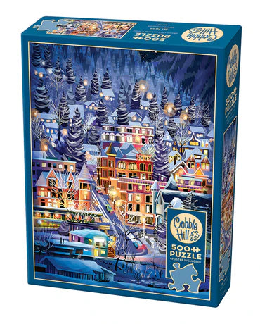 500pc Puzzle Cobble Hill Ski Town