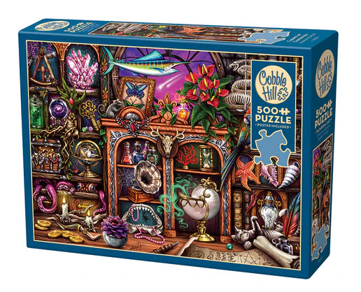 500pc Puzzle Cobble Hill Cabinet of Curiosities
