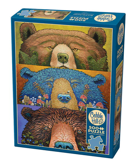 Cobble Hill Bear Eyes: Harvest  500pc Puzzle
