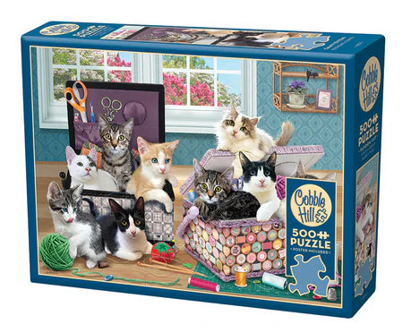 Crafty Kittens 500pc