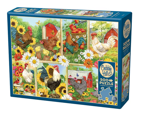 Cobble Hill Cockadoodledo 500pc Puzzle