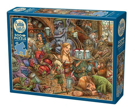 500pc Puzzle Cobble Hill Brewing Up Trouble