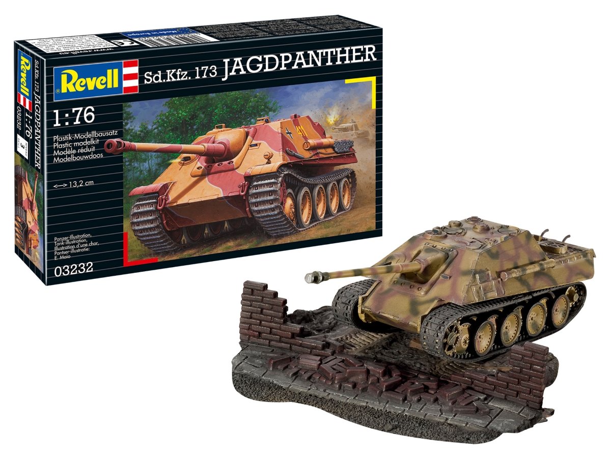 Revell Sd.Kfz.173 Jagdpanther 1/76 Scale RVG 03232 $16.99