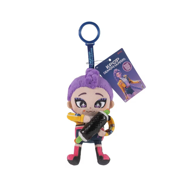 KPOP Demon Hunter 4" Retractable Plush Clips