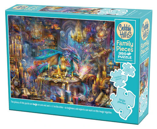 Cobble Hill  350pc Family Puzzle -The Library Keeper