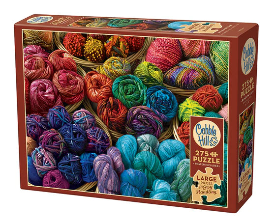 275pc Easy Handling Puzzle Cobble Hill A Yen for Yarn