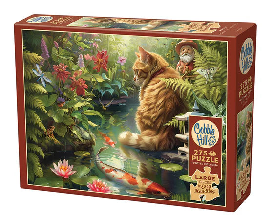 275pc Easy Handling Puzzle Cobble Hill Koi Cat