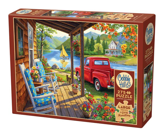 Cobble Hill Lake Life | Easy Handling 275 Piece  AI Assistance