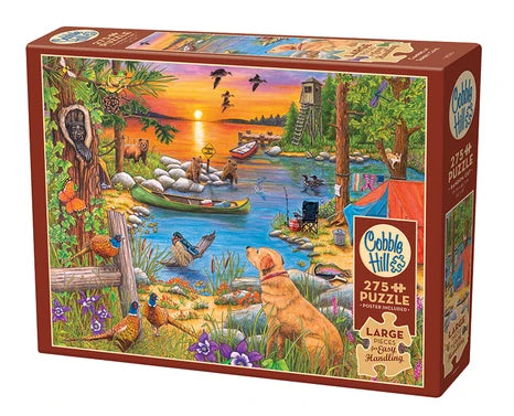 Camping at Sunset Cove Easy Handling 275 Piece