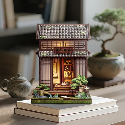 CUTEBEE DIY Miniature House  Kirishima Cha-an