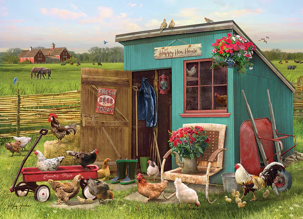 Cobble Hill Happy Hens (tray) 35 Piece Tray (Copy) (Copy) (Copy) (Copy) (Copy) (Copy) (Copy)