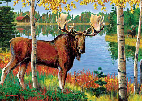 Cobble Hill Porch (tray) 35 Piece Tray Moose