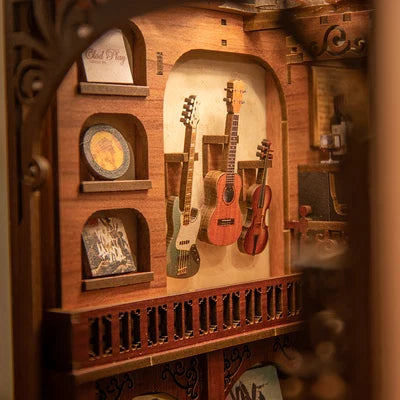 CUTEBEE DIY Book Nook Kit (The Secret Rhythm)