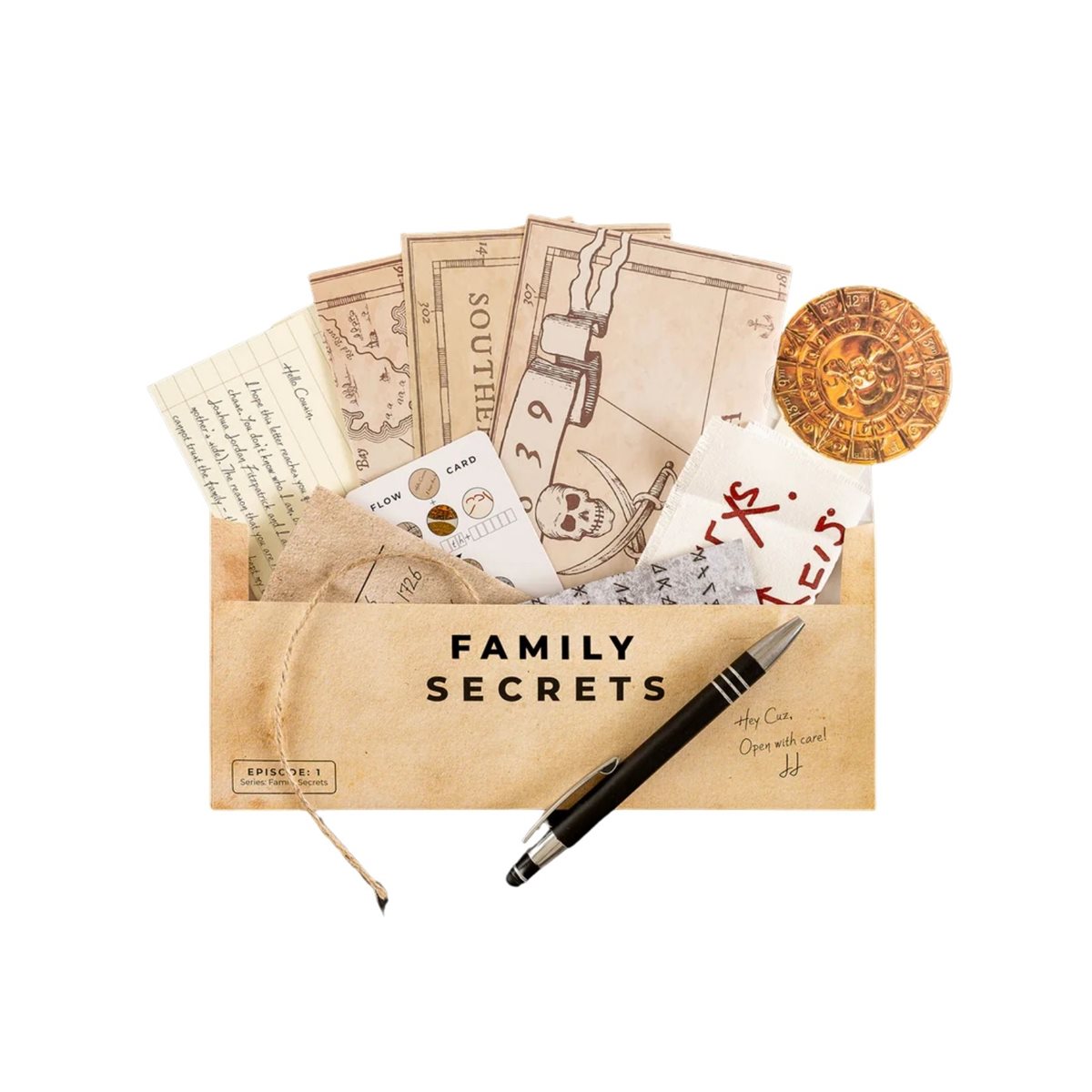 Escape Mail - Family Secrets Series: Episode 1 - Family Secrets (2nd Edition)