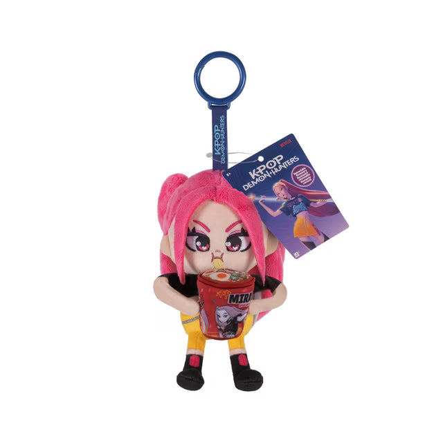 KPOP Demon Hunter 4" Retractable Plush Clips