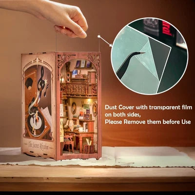 CUTEBEE DIY Book Nook Kit (The Secret Rhythm)
