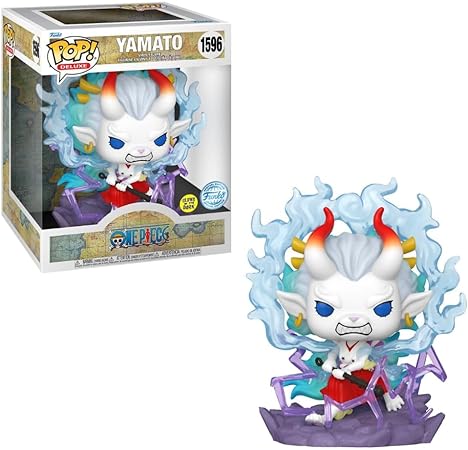 Funko Pop! ONE Piece: Yamato 6-inch Glow in The Dark #1596 [Exclusive] Vinyl Figure