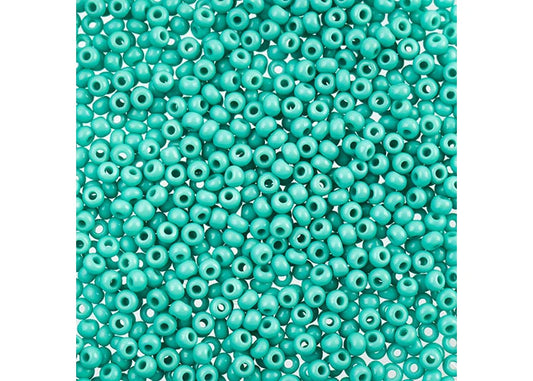 CZECH SEED BEADS APX 24G VIAL 10/0 SLEEPY BEAUTY BLUE