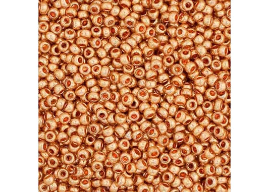 CZECH SEED BEAD APX 22G VIAL 10/0 METALLIC GOLD