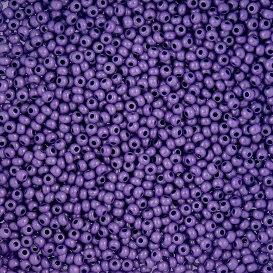 Czech Seed Beads apx. 22g Vial 10/0 Shiny Violet