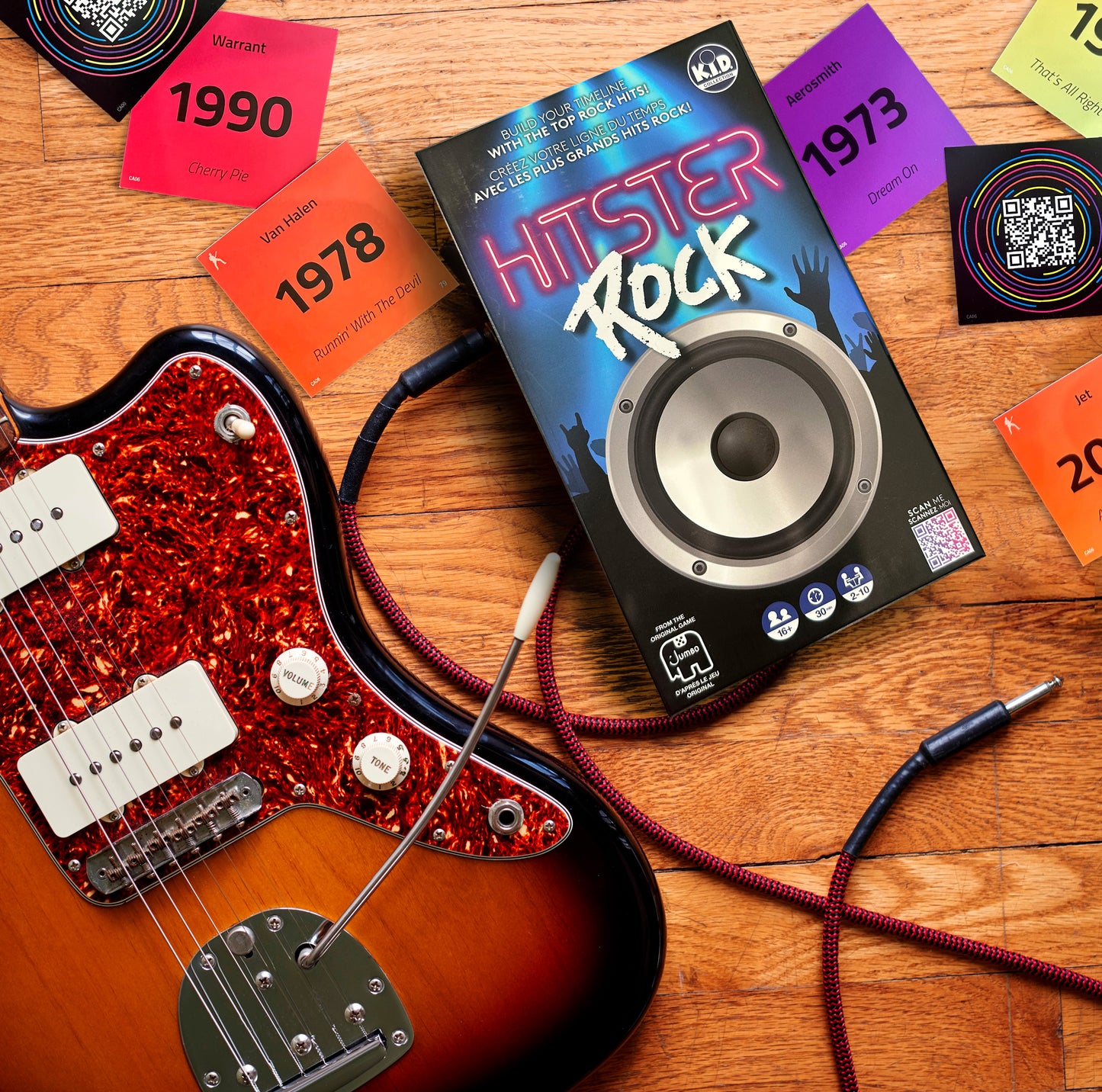 Hitster Rock - Music party game