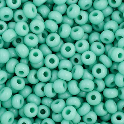 Czech Seed Bead 11/0 Opaque Turquoise