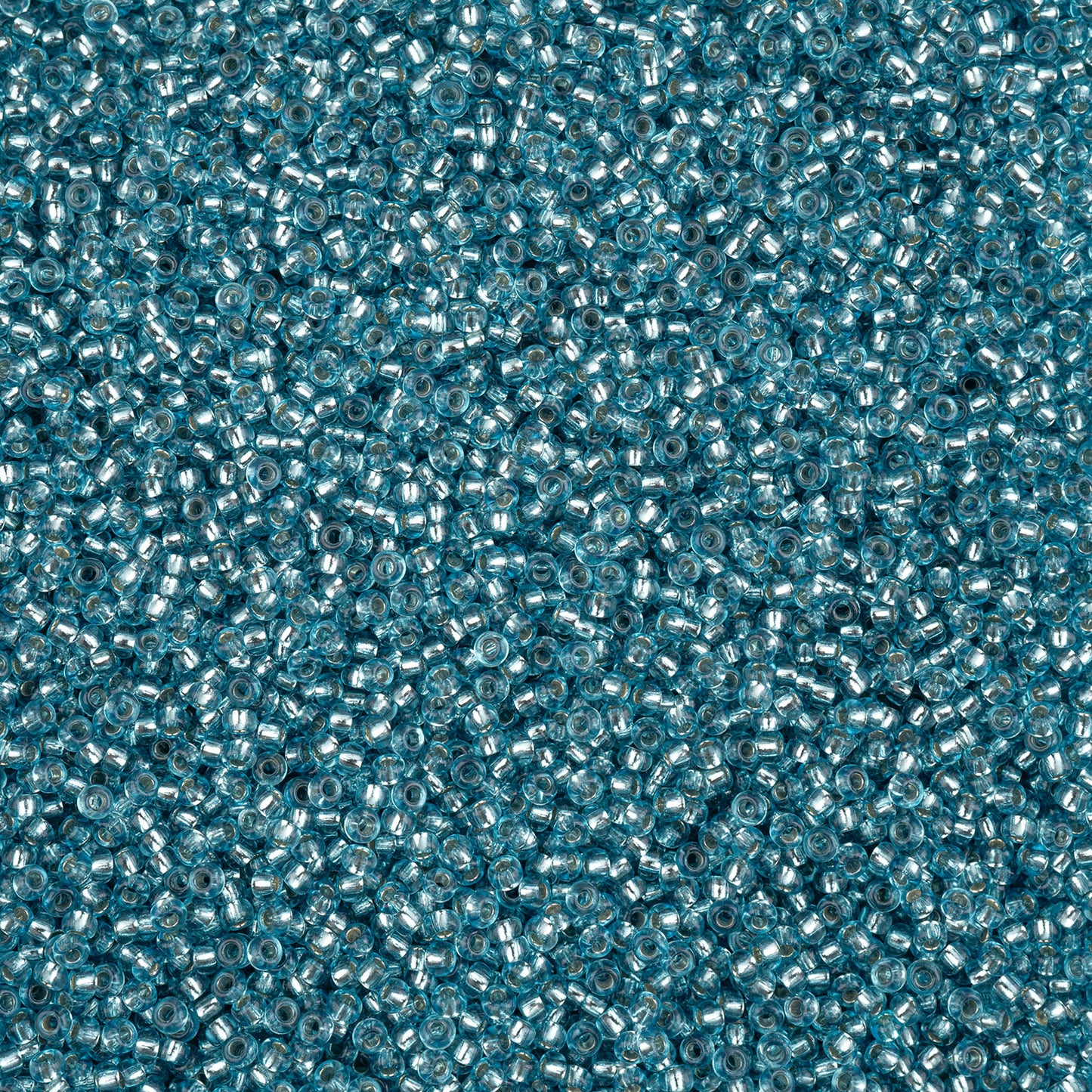 Czech Seed Bead 11/0 Vial S/L Blue Solgel apx23g