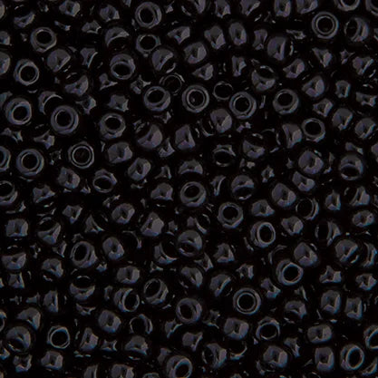 Miyuki Seed Bead 11/0 apx.22g Black Opaque