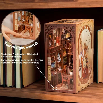 CUTEBEE DIY Book Nook Kit (The Secret Rhythm)