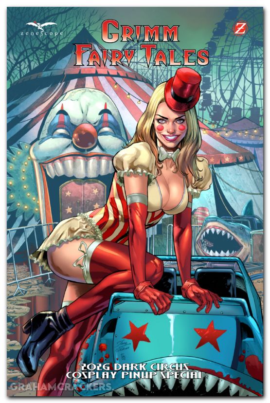 Grimm Fairy Tales 2026 Dark Circus Cosplay Pinup Special
