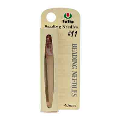 Tulip Beading Needle #11 4pcs. - .41x48.5mm
