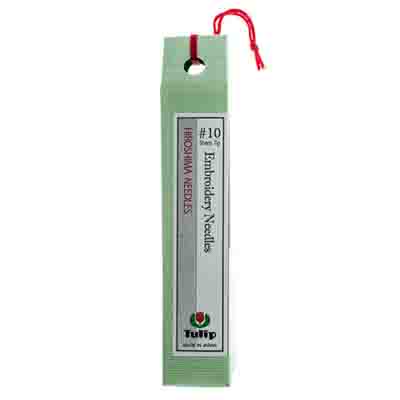 Tulip Embroidery Needle #10 .46x33.3mm