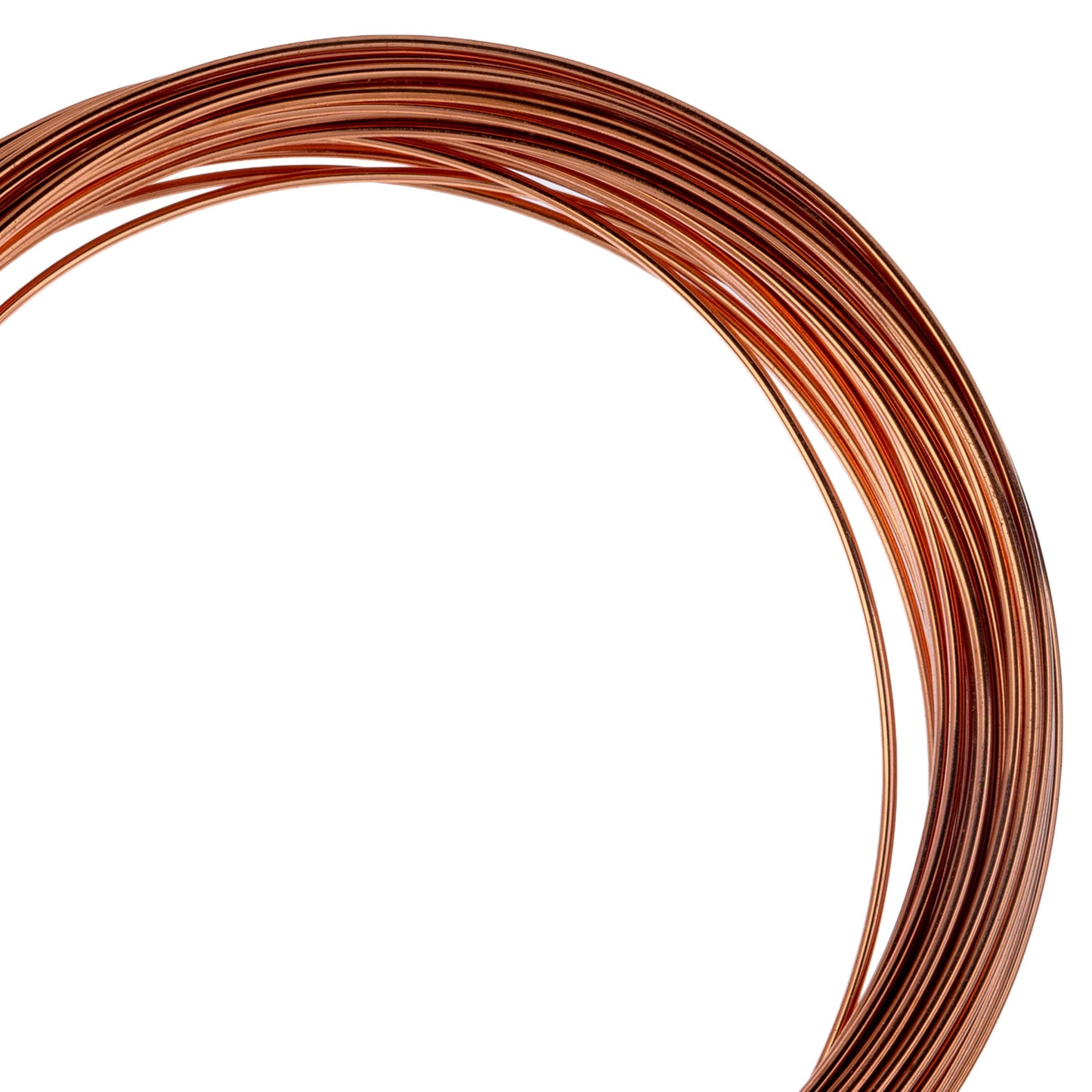 Metal Complex German Style Wire No-Tarnish RND 20ga (0.81mm) 19.7ft (6m) Copper