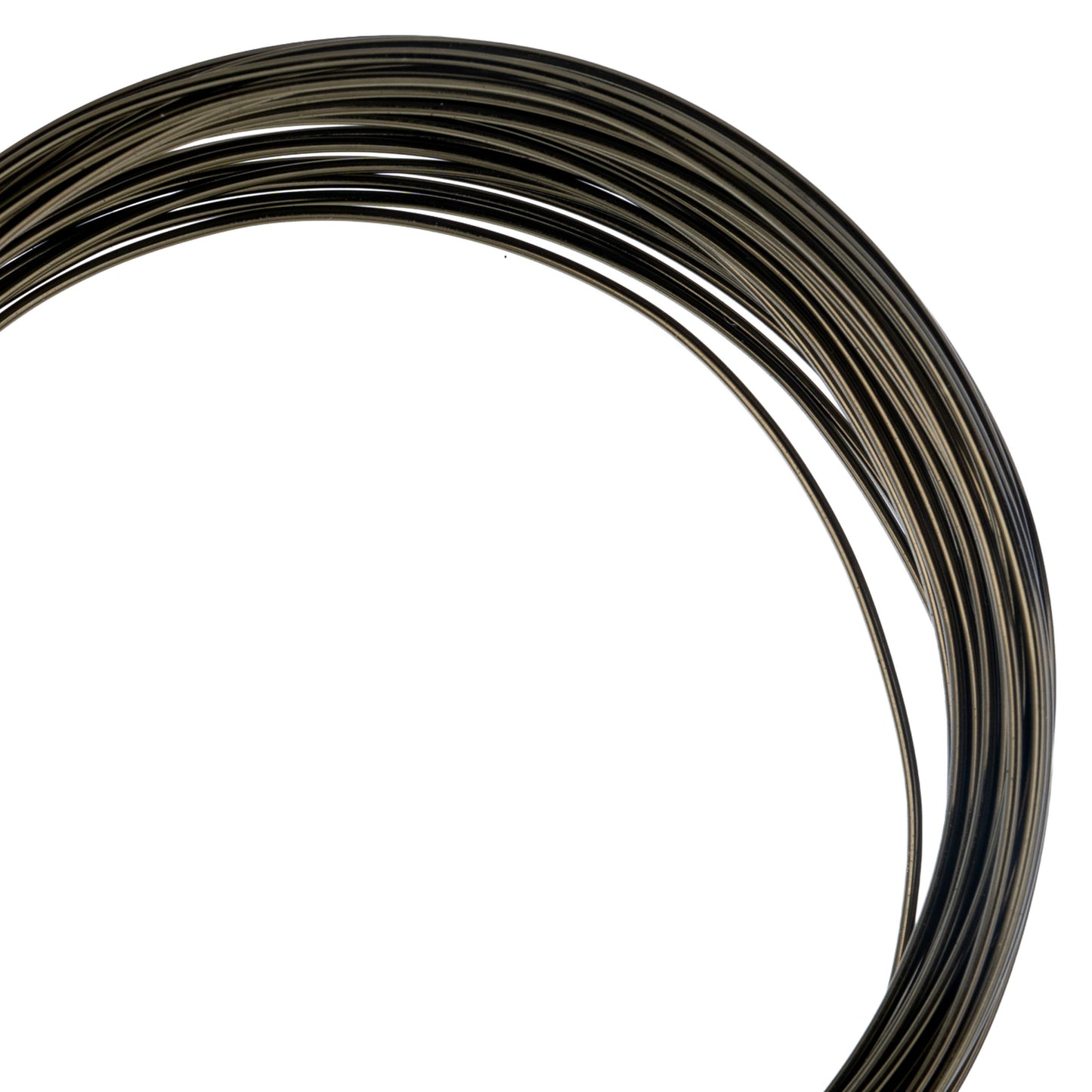 Metal Complex German Style Wire No-Tarnish RND 20ga (0.81mm) 19.7ft (6m) Hematite