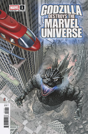 GODZILLA DESTROYS THE MARVEL UNIVERSE