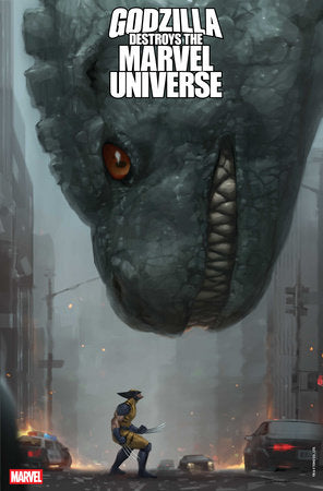 GODZILLA DESTROYS THE MARVEL UNIVERSE