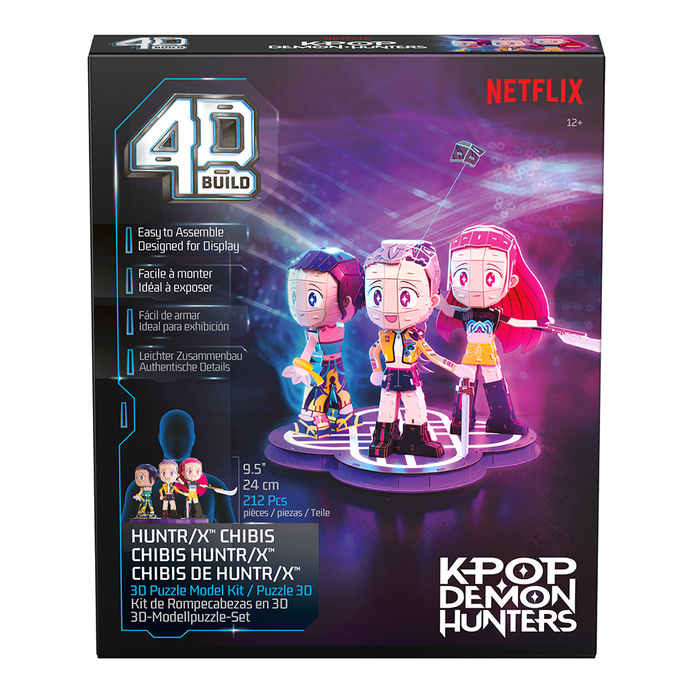4D Build - KPop Demon Hunters - HUNTR/X Chibis Set
