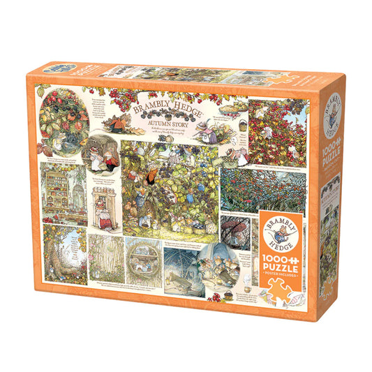 1000pc Puzzle Cobble Hill Brambly Hedge Autumn Story