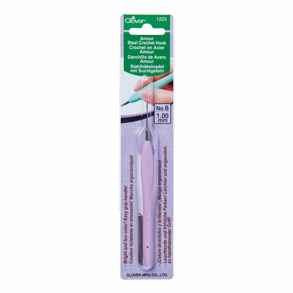 CLOVER - Amour Steel Crochet Hook