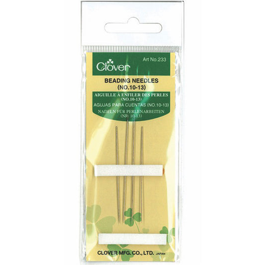 CLOVER 233 - Beading Needles #10-13