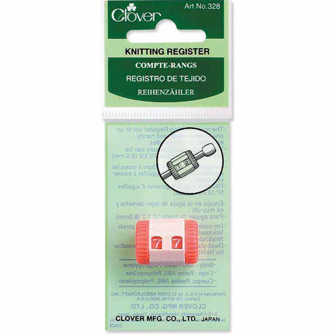CLOVER 328 - Knitting Register